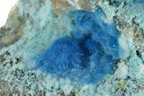 Vibrant Blue Cyanotrichite Crystal Aggregates - China #238821-2